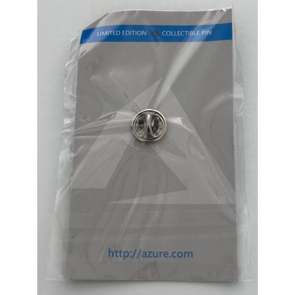 Microsoft Azure Limited Edition Computer Employee Lab Test Tube Lapel Pin Rare - Picture 3 of 3